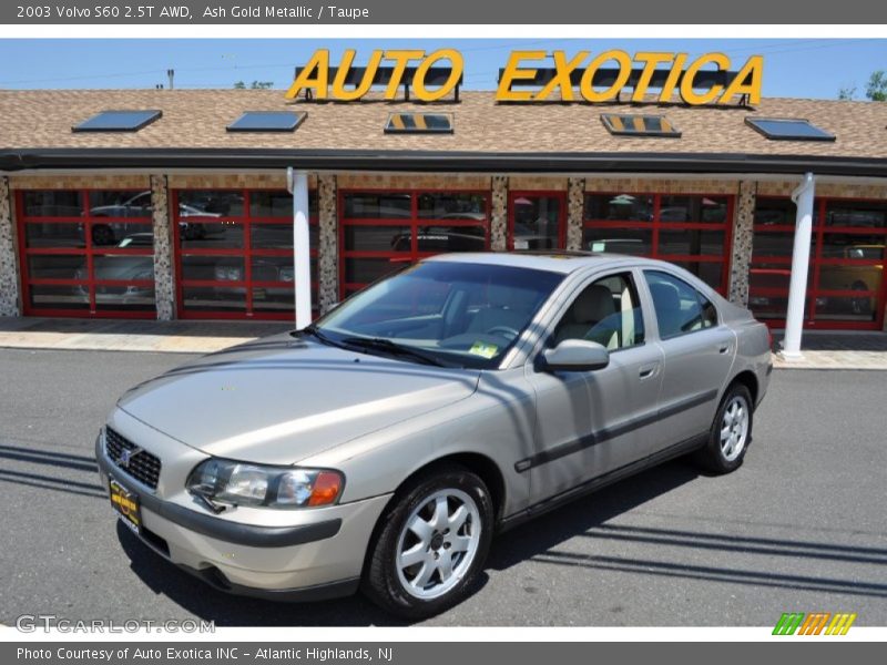 Ash Gold Metallic / Taupe 2003 Volvo S60 2.5T AWD