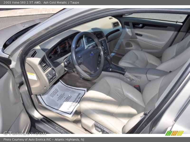 Ash Gold Metallic / Taupe 2003 Volvo S60 2.5T AWD