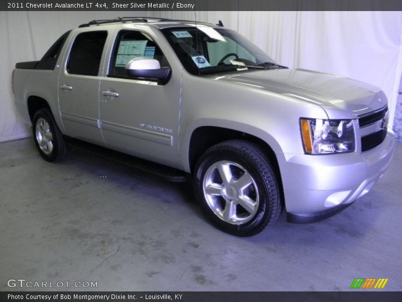 Sheer Silver Metallic / Ebony 2011 Chevrolet Avalanche LT 4x4