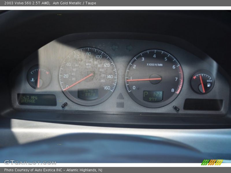Ash Gold Metallic / Taupe 2003 Volvo S60 2.5T AWD