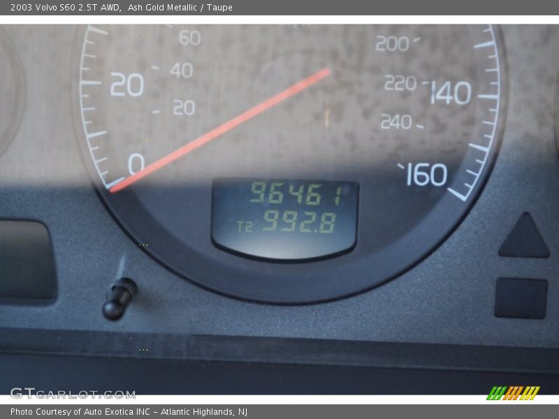 Ash Gold Metallic / Taupe 2003 Volvo S60 2.5T AWD