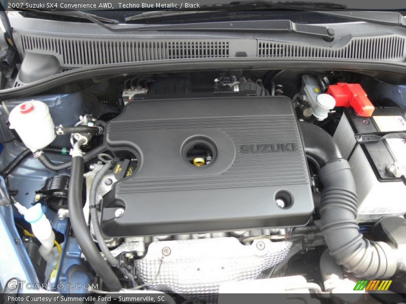  2007 SX4 Convenience AWD Engine - 2.0 Liter DOHC 16-Valve 4 Cylinder