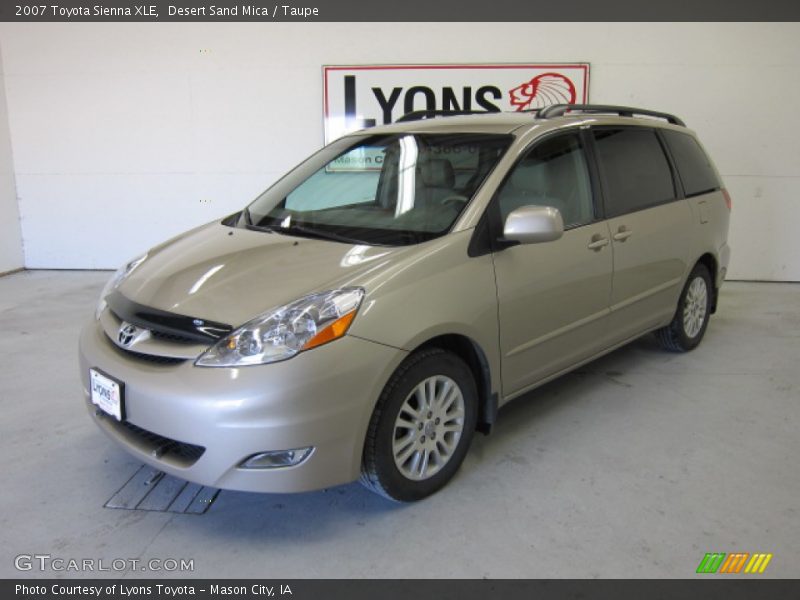 Desert Sand Mica / Taupe 2007 Toyota Sienna XLE