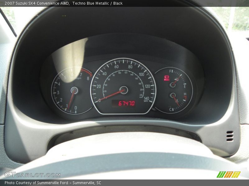  2007 SX4 Convenience AWD Convenience AWD Gauges