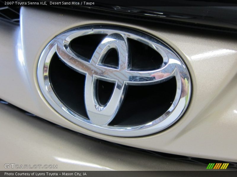 Desert Sand Mica / Taupe 2007 Toyota Sienna XLE