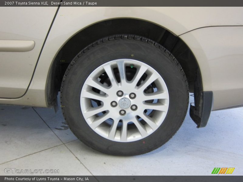 Desert Sand Mica / Taupe 2007 Toyota Sienna XLE