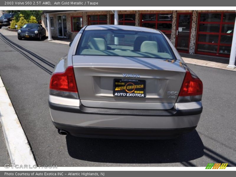 Ash Gold Metallic / Taupe 2003 Volvo S60 2.5T AWD
