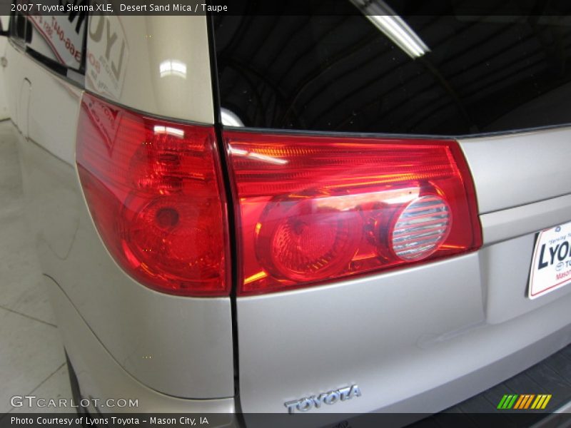 Desert Sand Mica / Taupe 2007 Toyota Sienna XLE