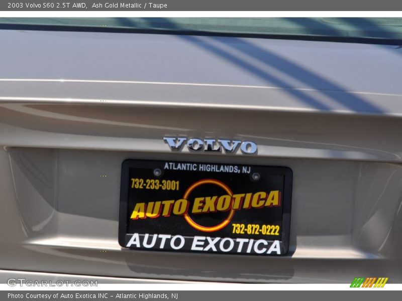 Ash Gold Metallic / Taupe 2003 Volvo S60 2.5T AWD