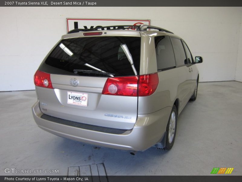 Desert Sand Mica / Taupe 2007 Toyota Sienna XLE