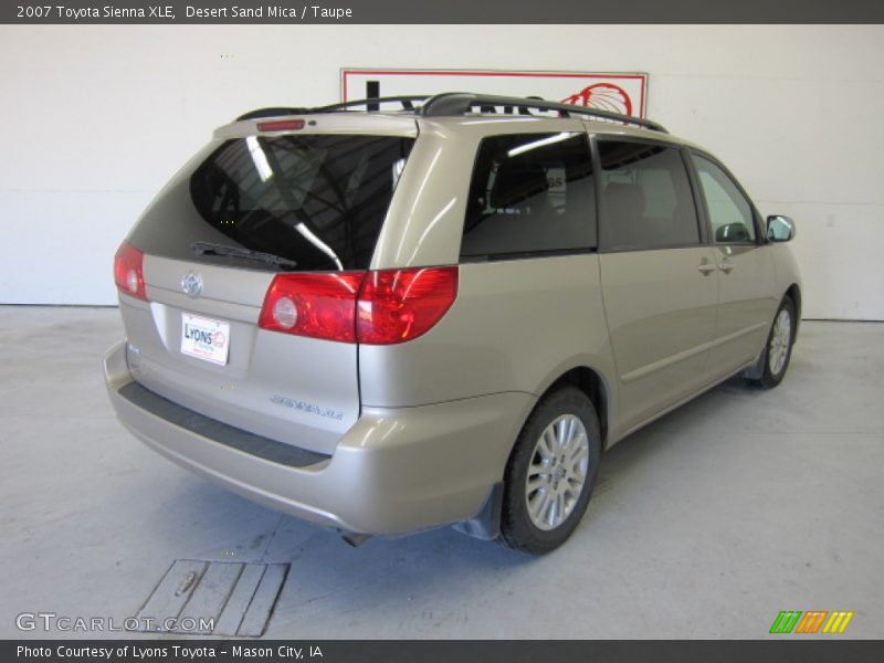 Desert Sand Mica / Taupe 2007 Toyota Sienna XLE