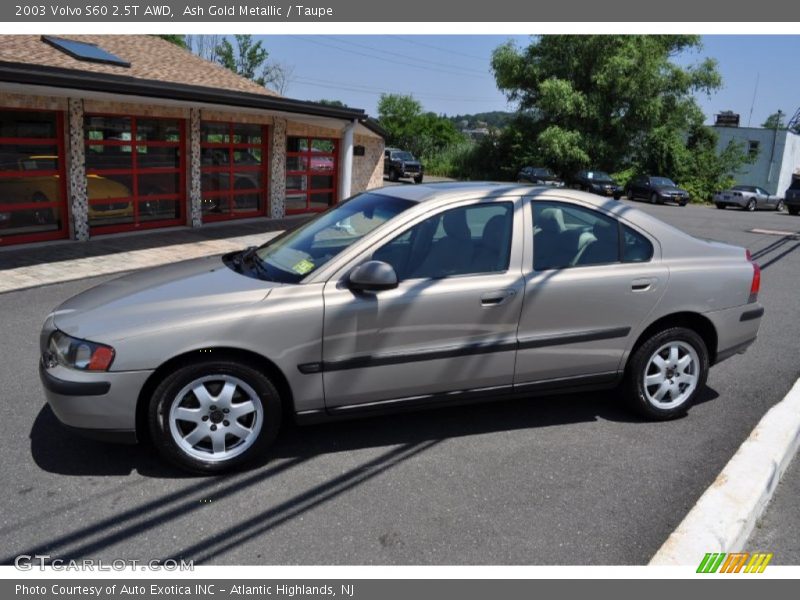 Ash Gold Metallic / Taupe 2003 Volvo S60 2.5T AWD