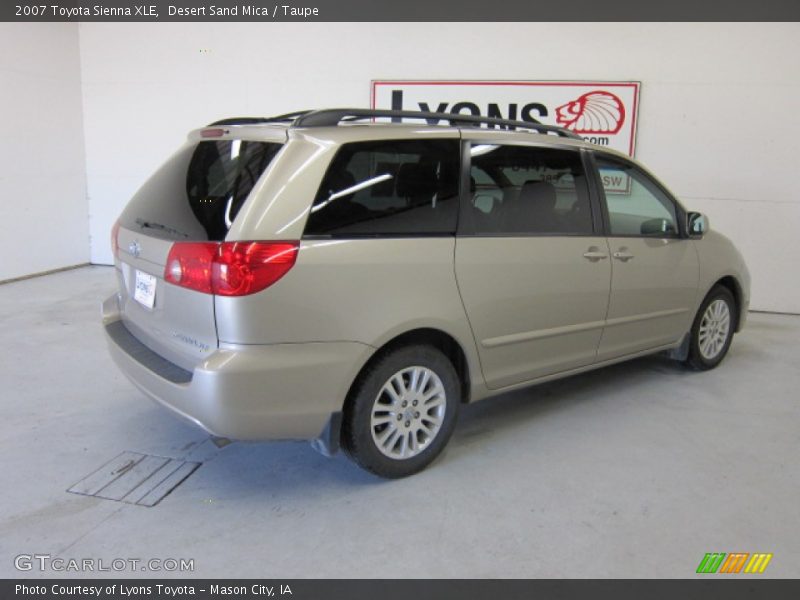 Desert Sand Mica / Taupe 2007 Toyota Sienna XLE