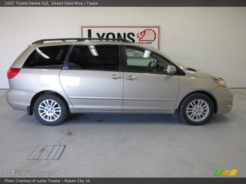Desert Sand Mica / Taupe 2007 Toyota Sienna XLE