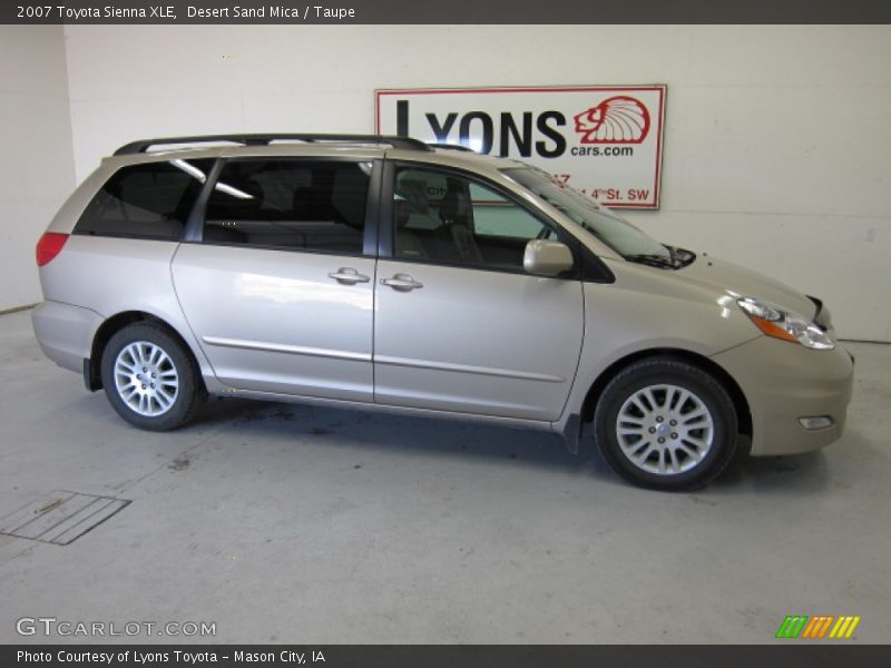 Desert Sand Mica / Taupe 2007 Toyota Sienna XLE