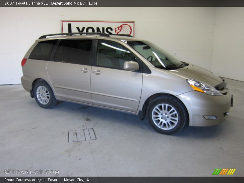 Desert Sand Mica / Taupe 2007 Toyota Sienna XLE