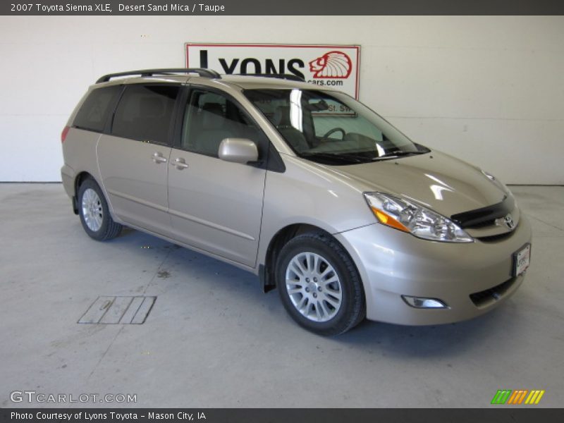 Desert Sand Mica / Taupe 2007 Toyota Sienna XLE