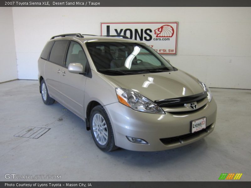 Desert Sand Mica / Taupe 2007 Toyota Sienna XLE