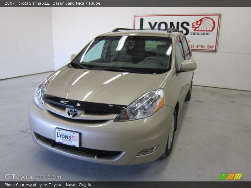 Desert Sand Mica / Taupe 2007 Toyota Sienna XLE