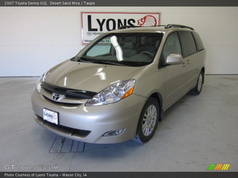 Desert Sand Mica / Taupe 2007 Toyota Sienna XLE