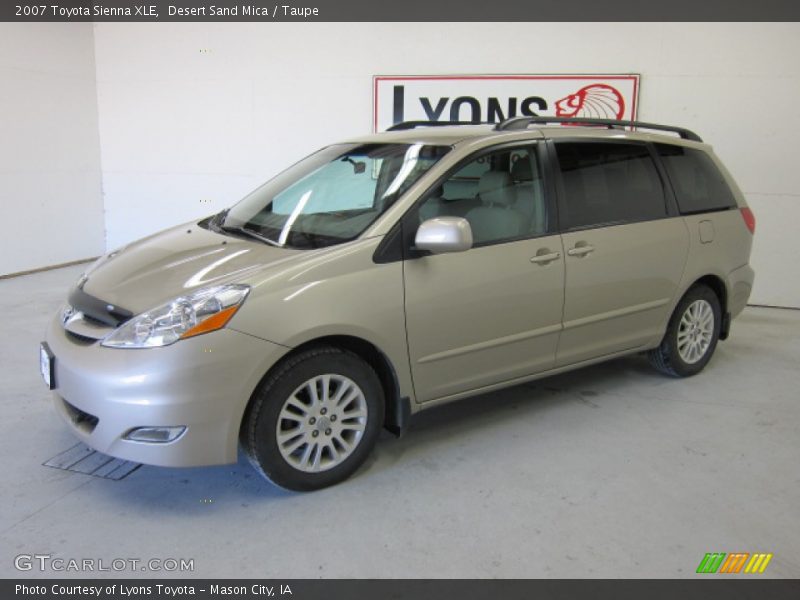 Desert Sand Mica / Taupe 2007 Toyota Sienna XLE