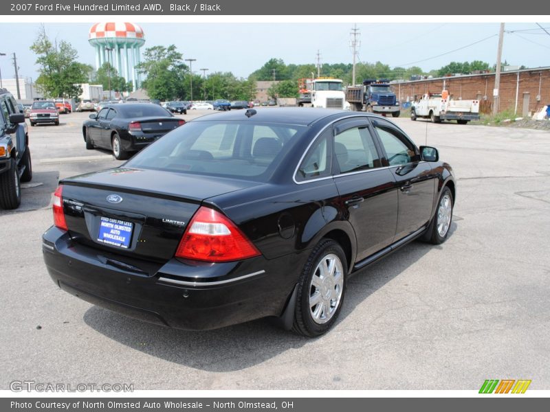 Black / Black 2007 Ford Five Hundred Limited AWD