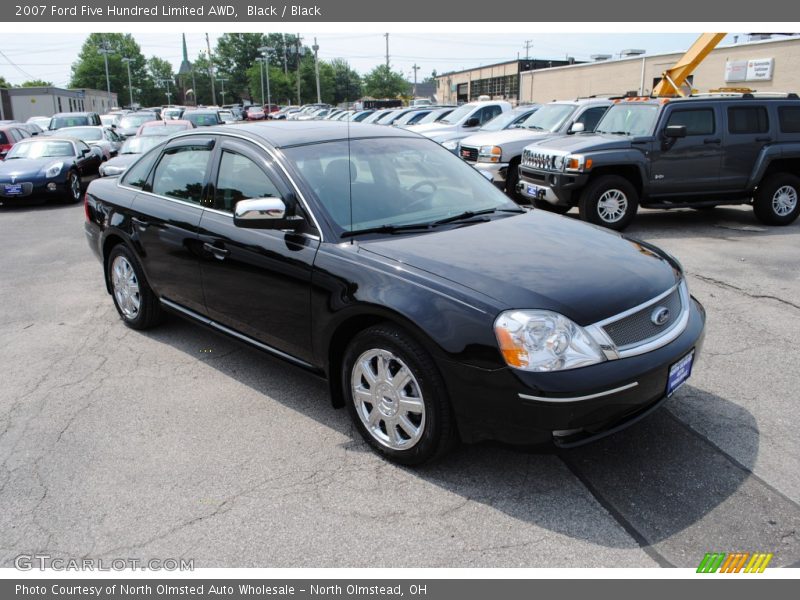 Black / Black 2007 Ford Five Hundred Limited AWD