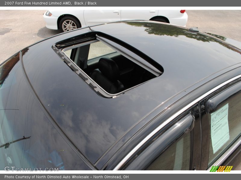 Black / Black 2007 Ford Five Hundred Limited AWD