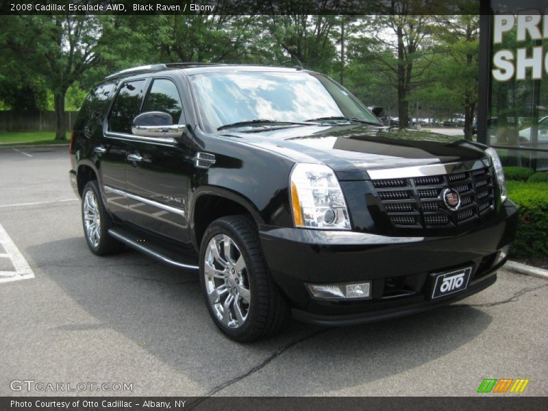 Black Raven / Ebony 2008 Cadillac Escalade AWD
