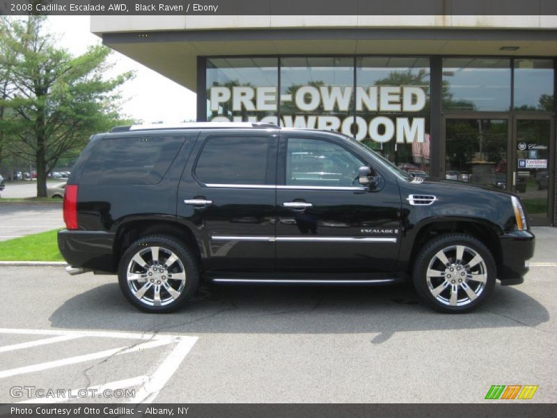 Black Raven / Ebony 2008 Cadillac Escalade AWD