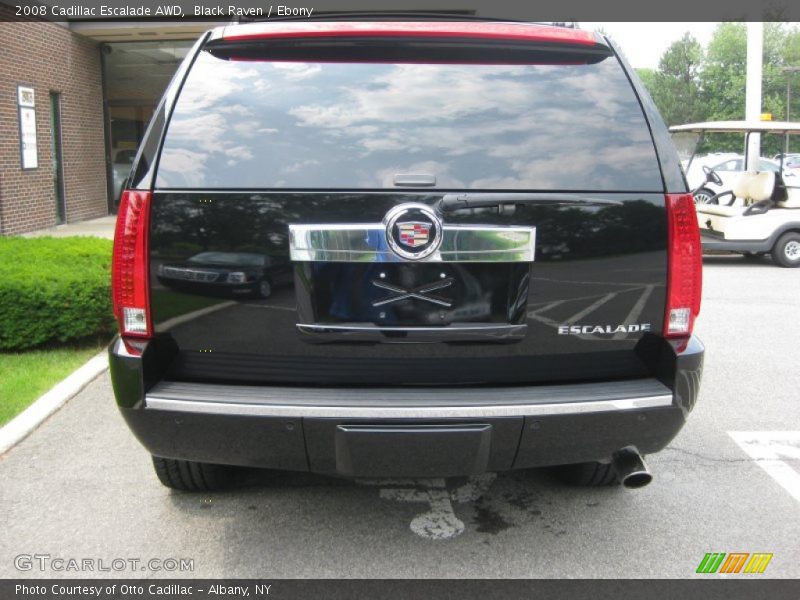 Black Raven / Ebony 2008 Cadillac Escalade AWD
