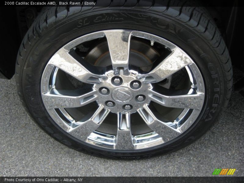 Black Raven / Ebony 2008 Cadillac Escalade AWD
