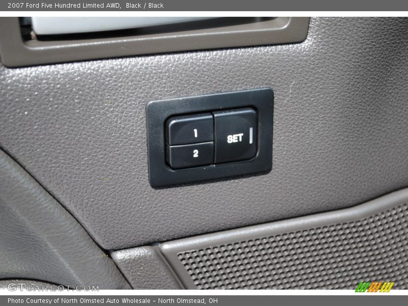 Black / Black 2007 Ford Five Hundred Limited AWD