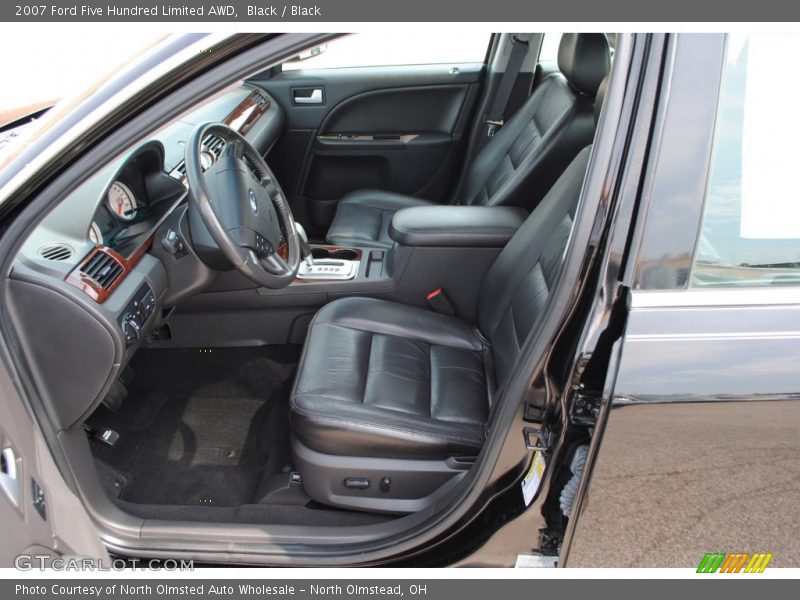  2007 Five Hundred Limited AWD Black Interior