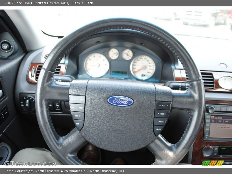  2007 Five Hundred Limited AWD Steering Wheel