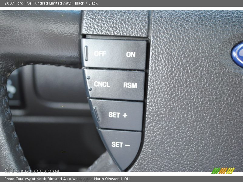 Controls of 2007 Five Hundred Limited AWD
