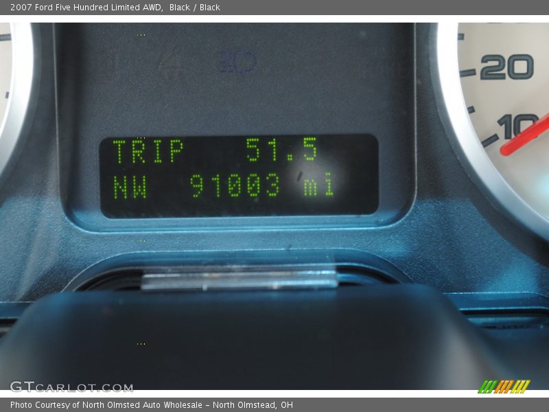 Black / Black 2007 Ford Five Hundred Limited AWD