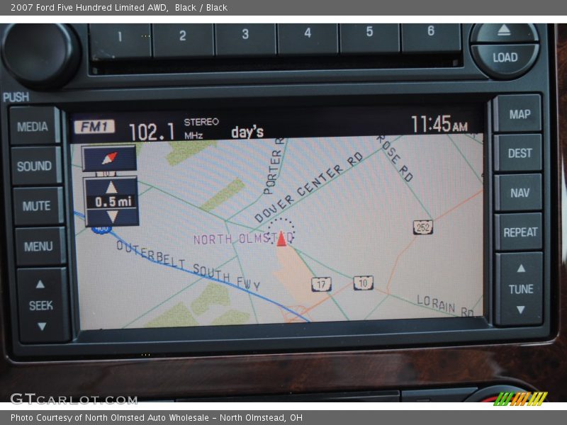 Navigation of 2007 Five Hundred Limited AWD