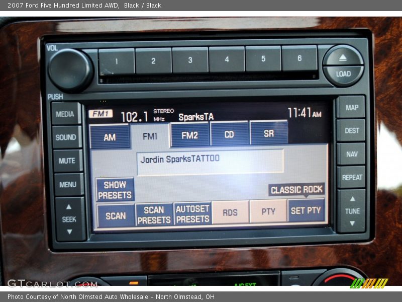 Black / Black 2007 Ford Five Hundred Limited AWD