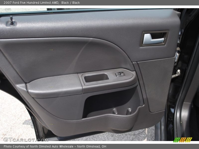 Black / Black 2007 Ford Five Hundred Limited AWD