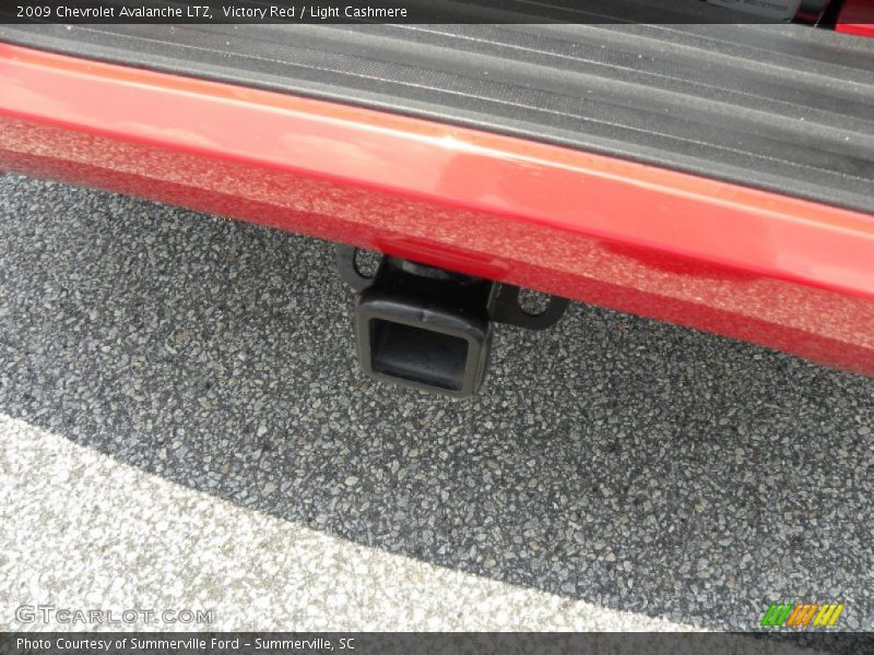 Victory Red / Light Cashmere 2009 Chevrolet Avalanche LTZ