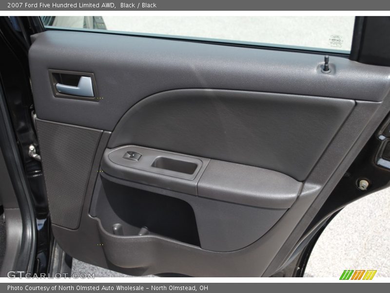 Black / Black 2007 Ford Five Hundred Limited AWD
