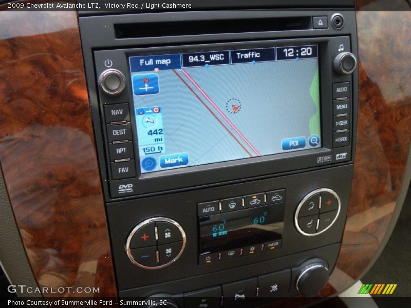 Navigation of 2009 Avalanche LTZ