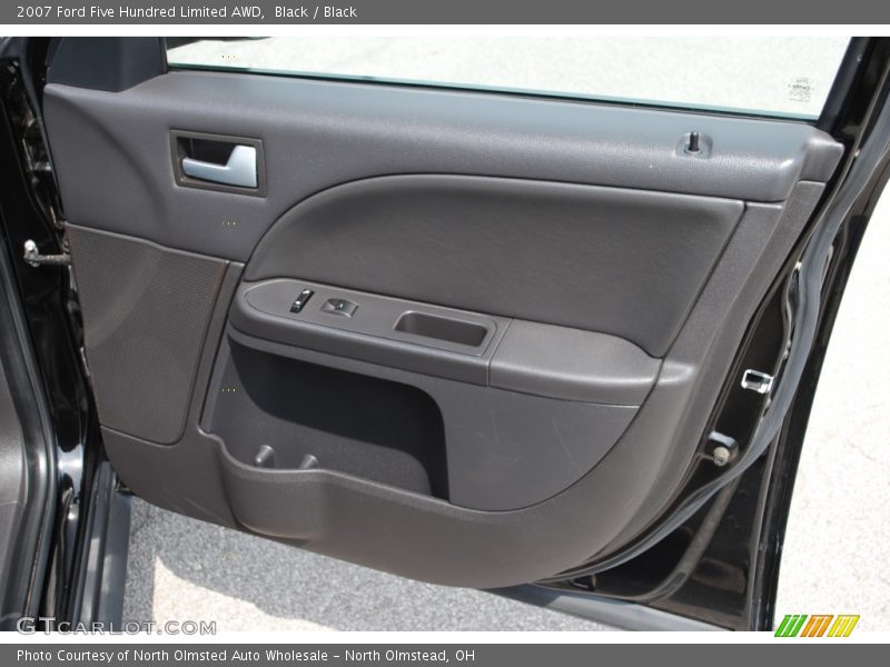 Black / Black 2007 Ford Five Hundred Limited AWD
