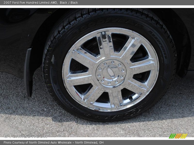 Black / Black 2007 Ford Five Hundred Limited AWD