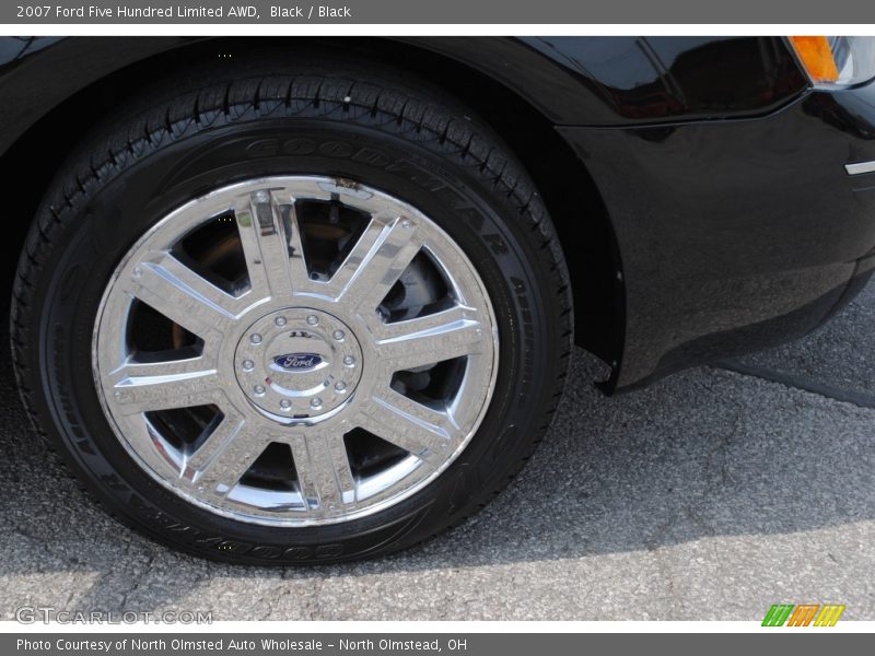 Black / Black 2007 Ford Five Hundred Limited AWD