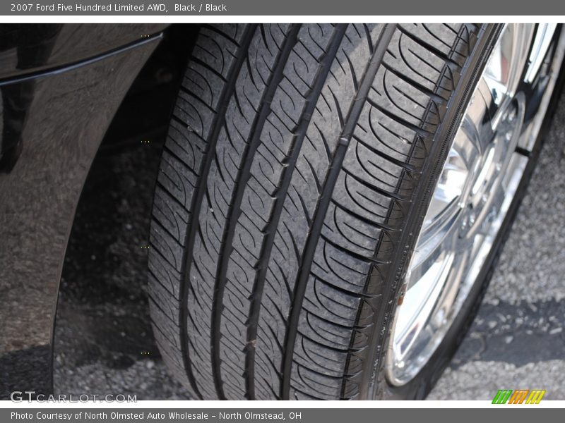 Black / Black 2007 Ford Five Hundred Limited AWD