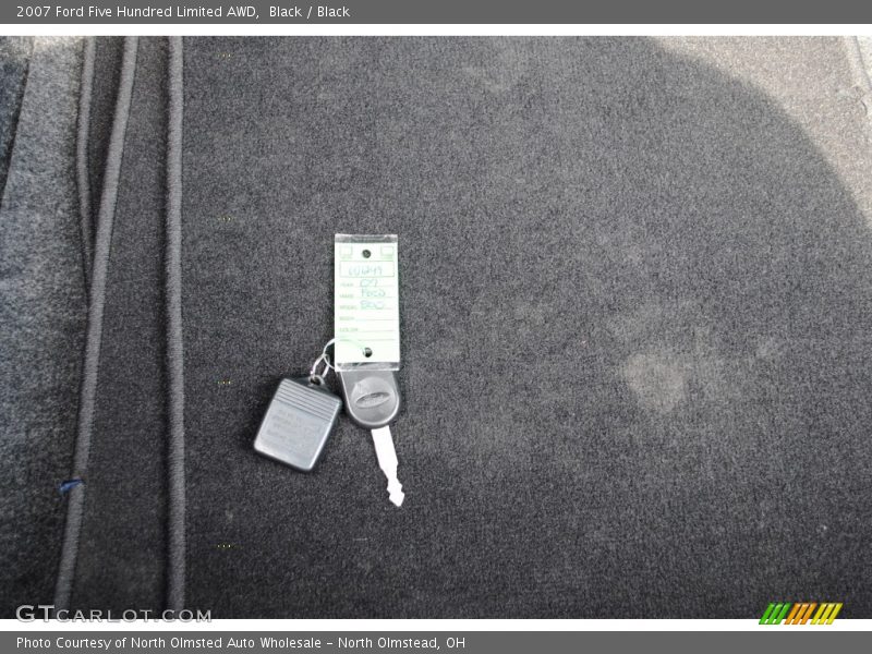 Black / Black 2007 Ford Five Hundred Limited AWD