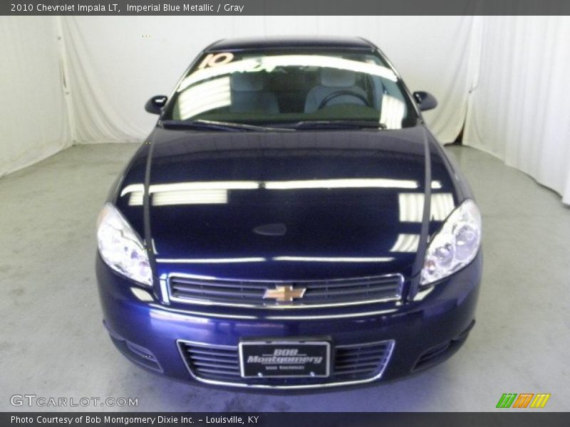 Imperial Blue Metallic / Gray 2010 Chevrolet Impala LT