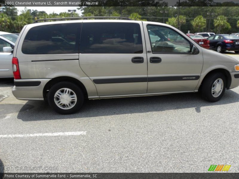 Sandrift Metallic / Neutral 2001 Chevrolet Venture LS